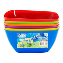 Clever Kidz Square Sorting Bowls Pack Of 6 - ABC School Supplies