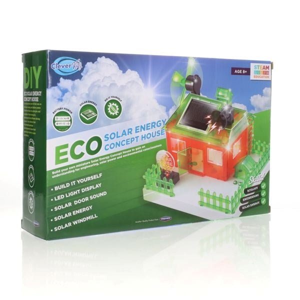 Clever Kidz STEM Eco Solar Energy Concept House - ABC School Supplies