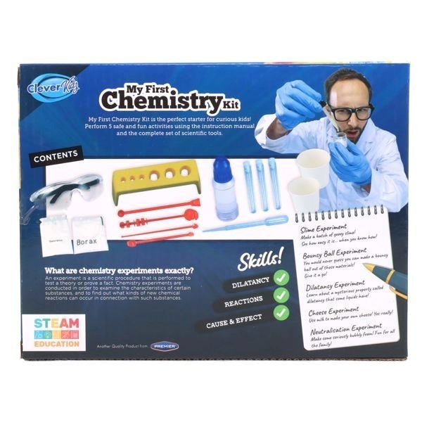 Clever Kidz STEM My First Chemistry Kit - ABC School Supplies