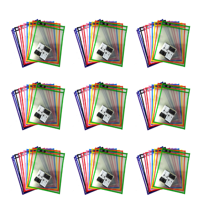 Cleverco A4+ Drywipe Reusable Wipe - Clean Pockets (Pack Of 100) - ABC School Supplies
