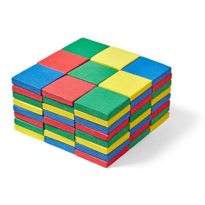 CleverCo Foam Squares 25mm Pack of 100 - ABC School Supplies