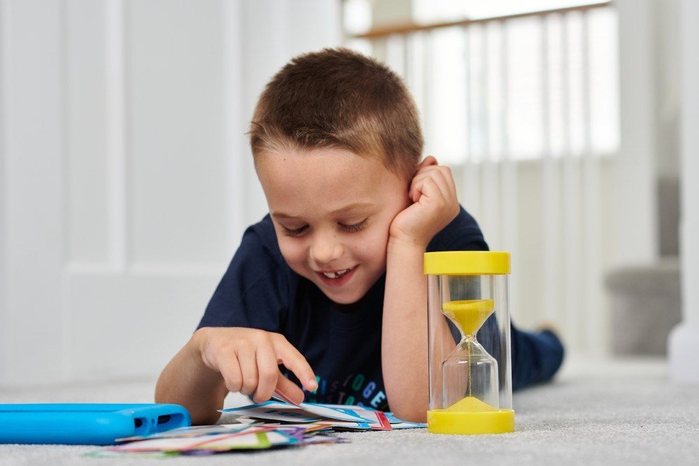 Cleverco Large Sand Timer 1 Minute Yellow - ABC School Supplies