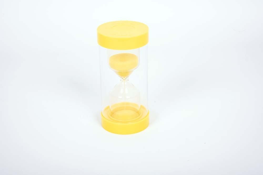Cleverco Large Sand Timer 1 Minute Yellow - ABC School Supplies