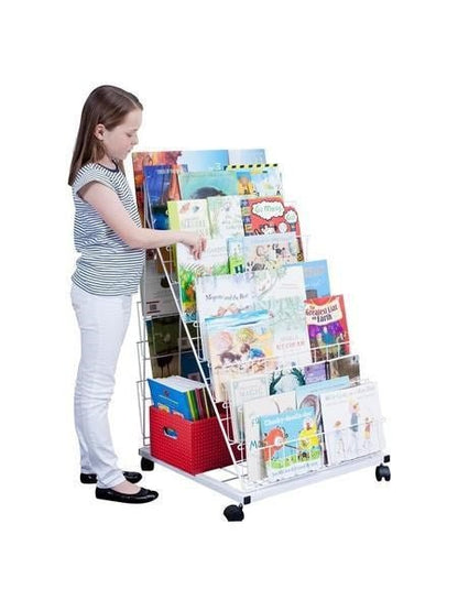 Cleverco Mobile Book Display Double Sided - ABC School Supplies