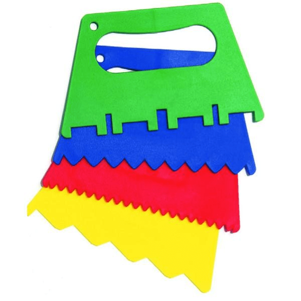 Cleverco Paint And Clay Scrapers Pack Of 4 - ABC School Supplies