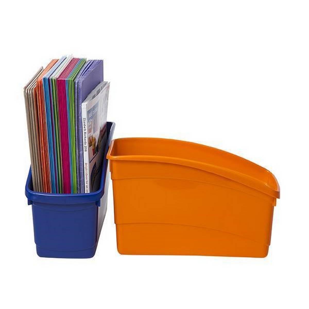 Cleverco Plastic Book & Storage Tub - Yellow - ABC School Supplies