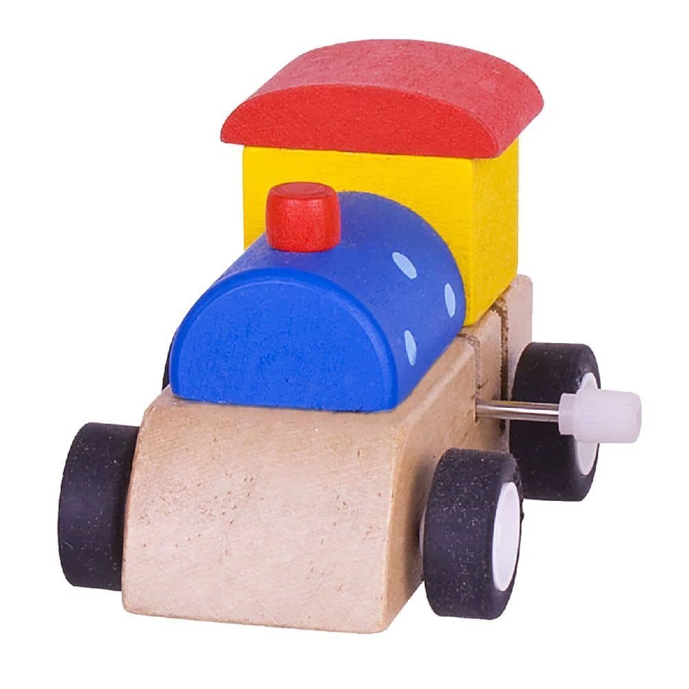 Clockwork Train (Blue With Blue Spots) - ABC School Supplies