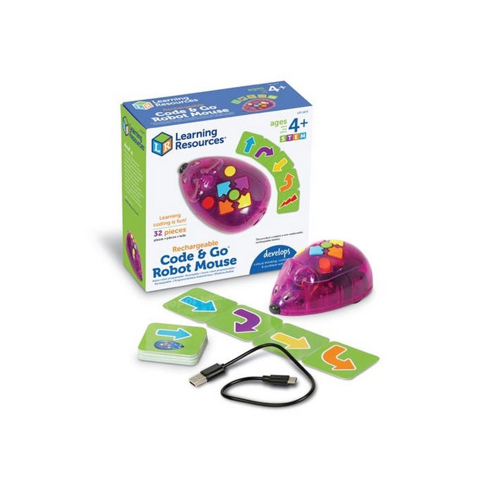 Code & Go Mouse Activity Set Rechargeable (Each) - ABC School Supplies