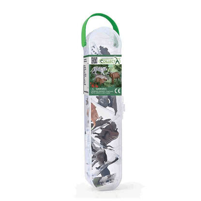 Collecta box of Mini Wild Animal 3 - ABC School Supplies