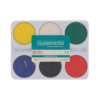 Colour Blocks In A Tray - ABC School Supplies