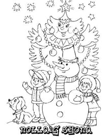 Colour In' Christmas Cards Pack 4 - ABC School Supplies