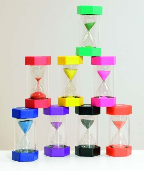 Colourbright Sand Timer - 1 Min. Green - ABC School Supplies
