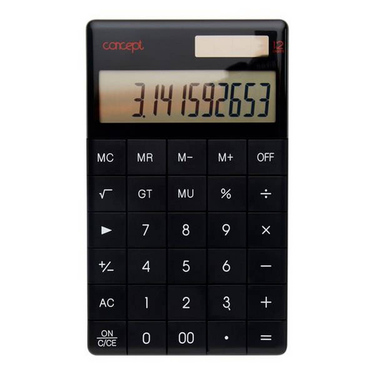 Concept 12 Digit Desktop Calculator - ABC School Supplies