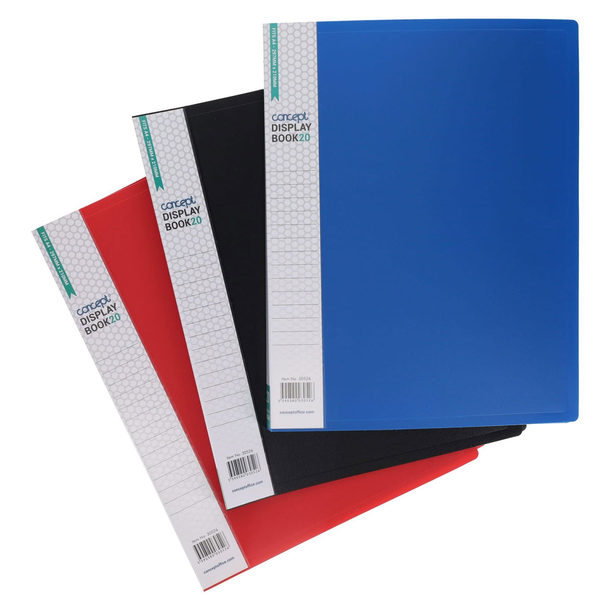 Concept 20 Pocket Display Book - ABC School Supplies