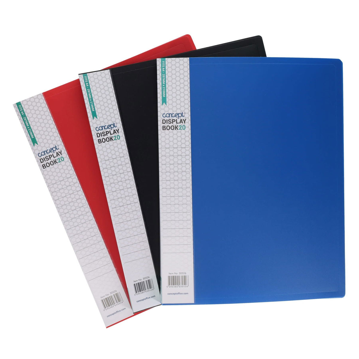 Concept 20 Pocket Display Book - ABC School Supplies