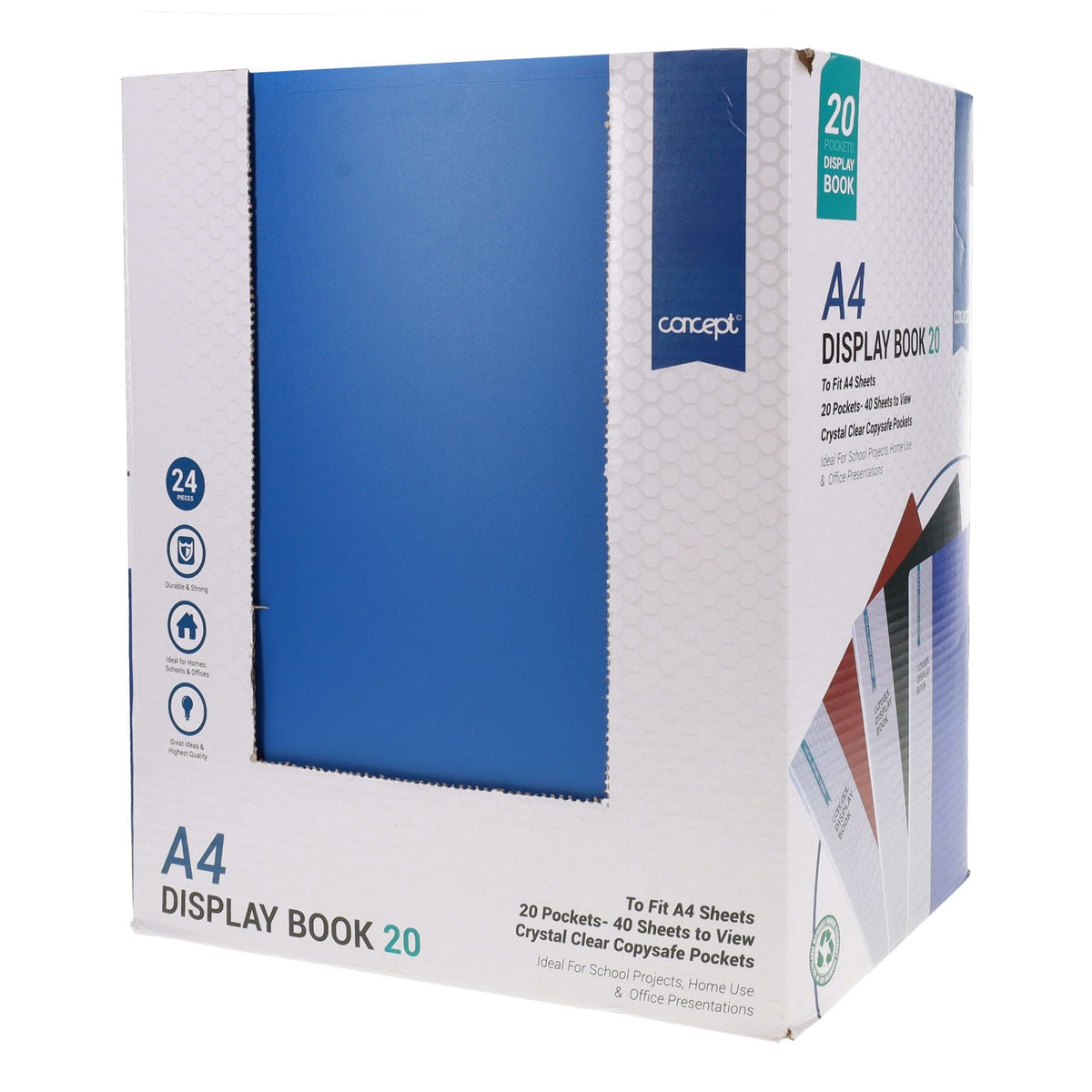 Concept 20 Pocket Display Book - ABC School Supplies