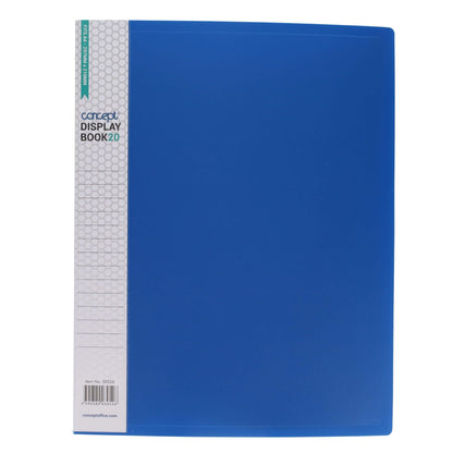 Concept 20 Pocket Display Book - ABC School Supplies