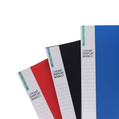 Concept 20 Pocket Display Book - ABC School Supplies