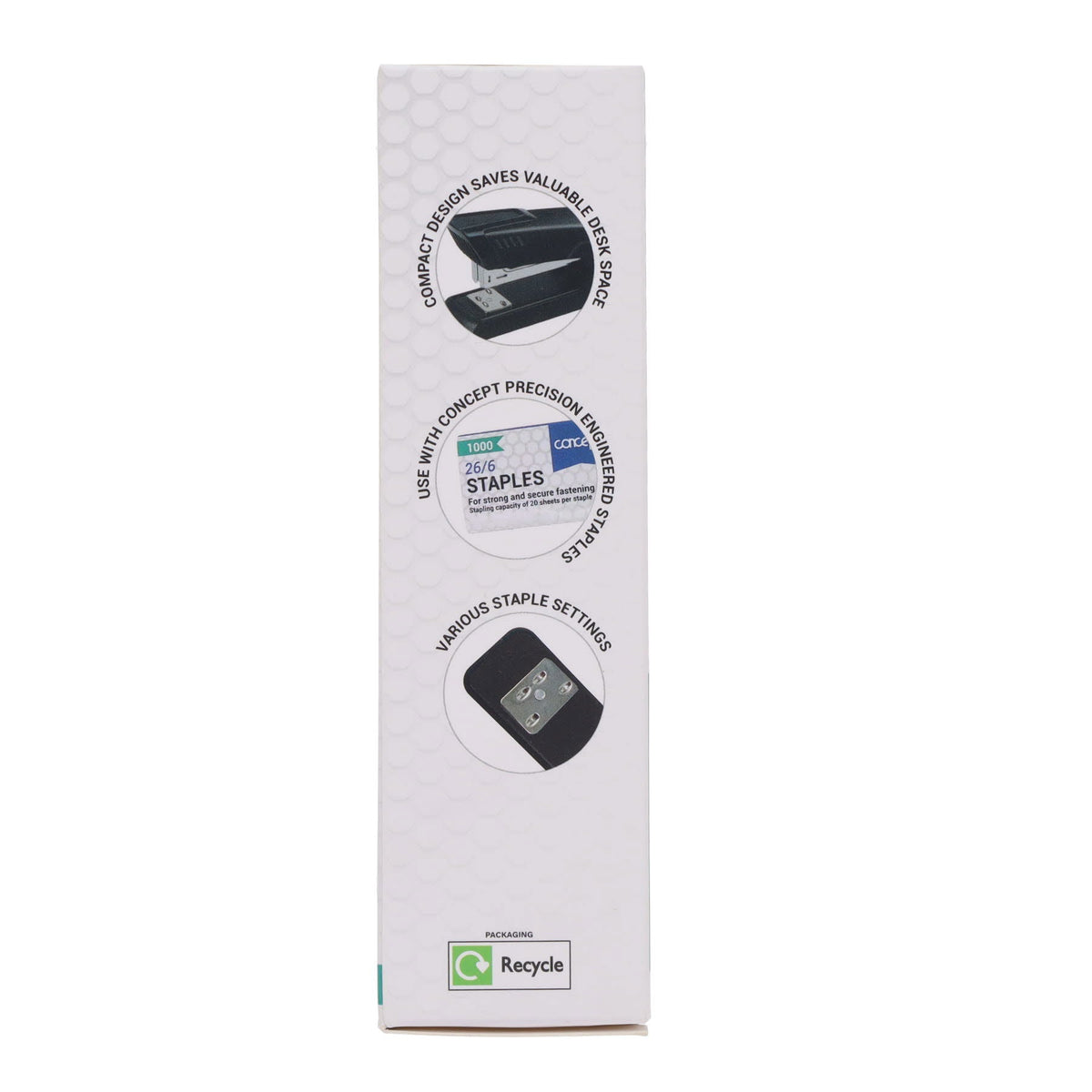 Concept 26/6 Half Strip Compact Stapler - ABC School Supplies