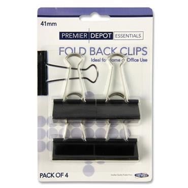 **Concept 4 Binder Clips - 41mm - ABC School Supplies
