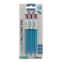 Concept 4-In1 Ballpoint Pens Pack of 3 - ABC School Supplies