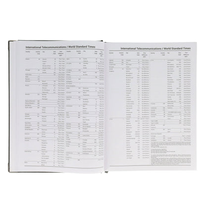 Concept A4 2026 Page A Day Desk Diary - Navy - ABC School Supplies