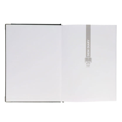 Concept A4 2026 Page A Day Desk Diary - Navy - ABC School Supplies