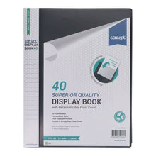 Concept A4 40 Pocket Display Book - Black - ABC School Supplies
