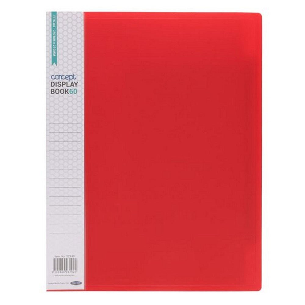 Concept A4 60 Pocket Display Book - ABC School Supplies