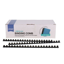 Concept A4 Box of 100 12mm Black Binding Comb - ABC School Supplies