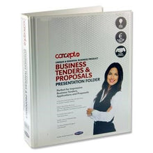 **Concept A4 Business Presentation Ring Binder - ABC School Supplies