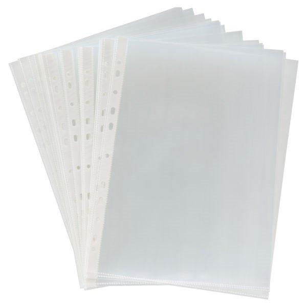 Concept A4 Extra Strong Punched Plastic Pockets Pack Of 25 - ABC School Supplies