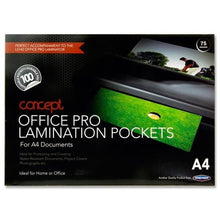 Concept A4 Laminating Pouches Pack of 100 - ABC School Supplies
