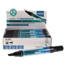 Concept Chisel Tip Permanent Marker Pack of 12 – Black - ABC School Supplies