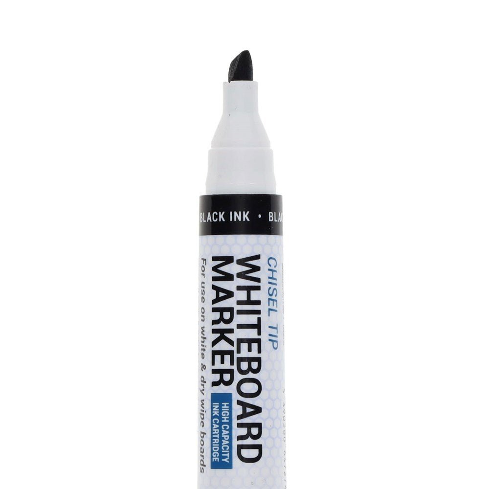 Concept Chisel Tip Whiteboard Marker Pack of 12 – Black - ABC School Supplies