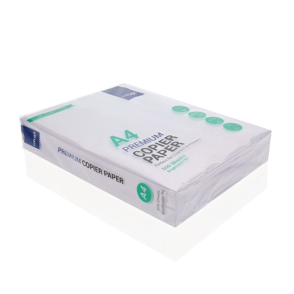 Concept Copier Paper A4 75g - Pack of 5 Reams of 500 Sheets each - ABC School Supplies