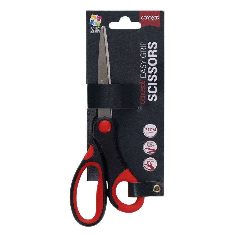 Concept Easy Grip 21cm Scissors - ABC School Supplies