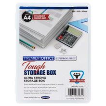 Concept Extra Tough Storage Box A4+ 310X230X20mm - ABC School Supplies