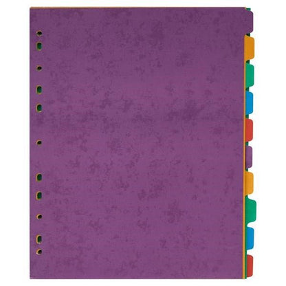 Concept Extra Wide 230Gsm Subject Dividers - 10 Part - ABC School Supplies