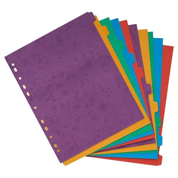 Concept Extra Wide 230Gsm Subject Dividers - 10 Part - ABC School Supplies