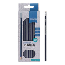 Concept Hb Rubber Tipped Pencils Pack Of 10 - ABC School Supplies