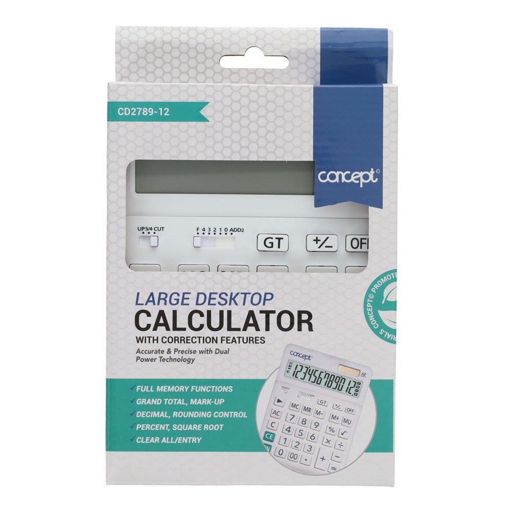 Concept Large Teacher's Calculator - ABC School Supplies