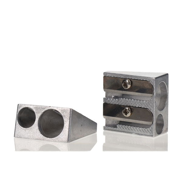 Concept Twin Hole Metal Pencil Sharpener - ABC School Supplies