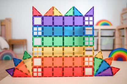 Connetix Rainbow Starter Pack of 60pcs - ABC School Supplies