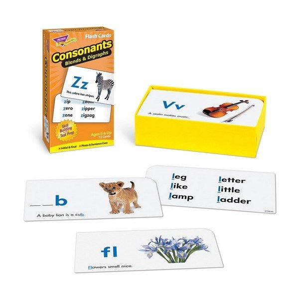 Consonants Flash Cards - ABC School Supplies
