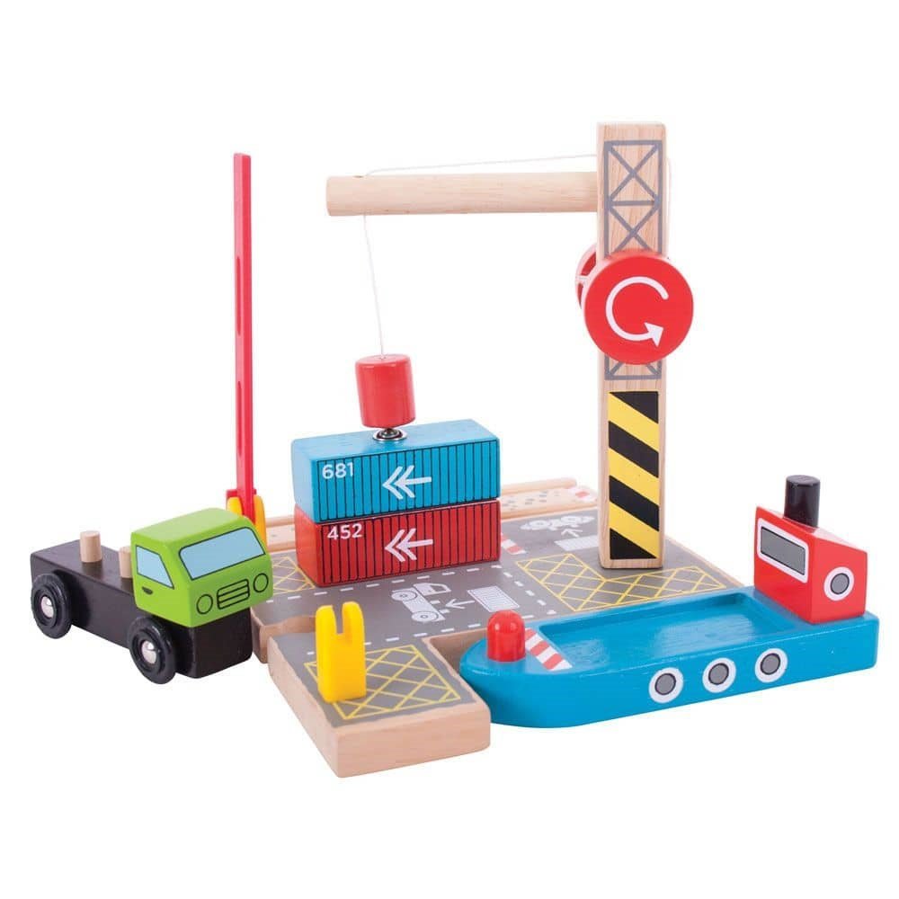 Container Shipping Yard - ABC School Supplies