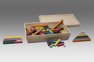 Cuisenaire Rods in 10 Colours Set of 126 pcs
