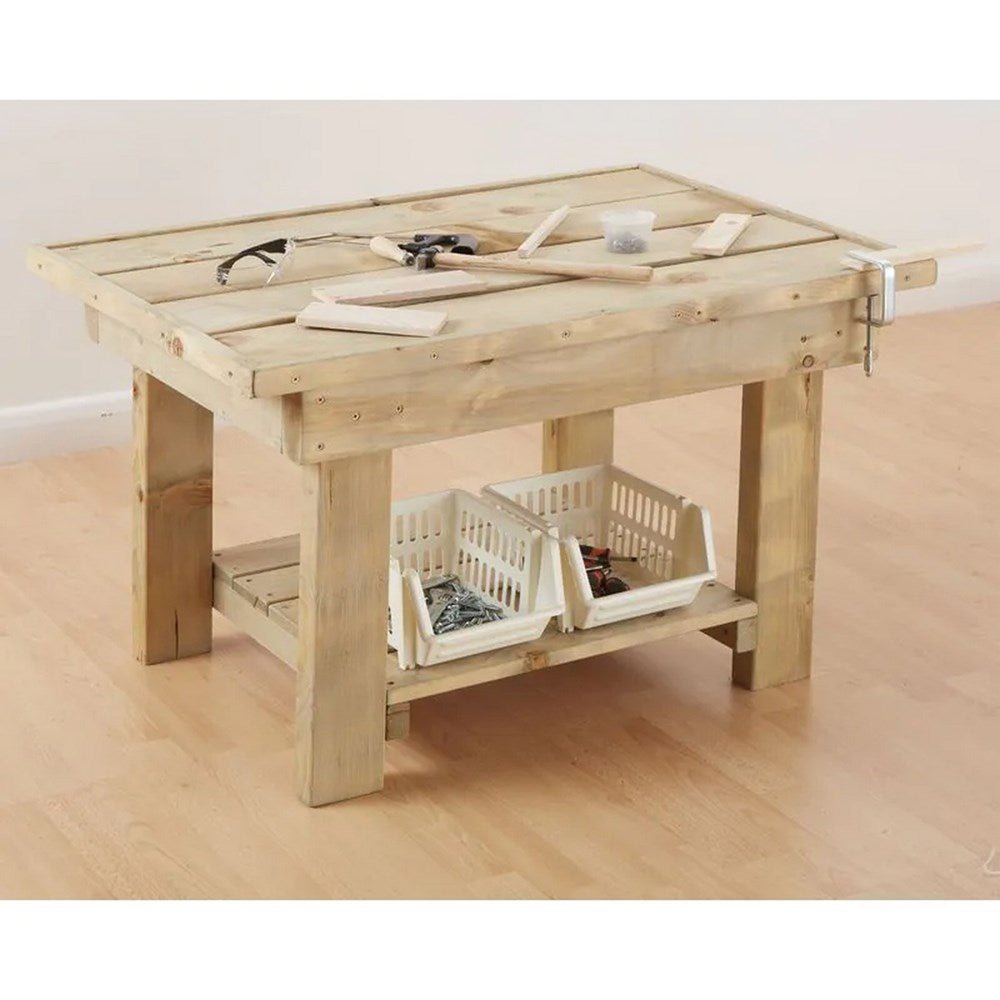 Cosy Chunky Children's Woodwork Bench - ABC School Supplies