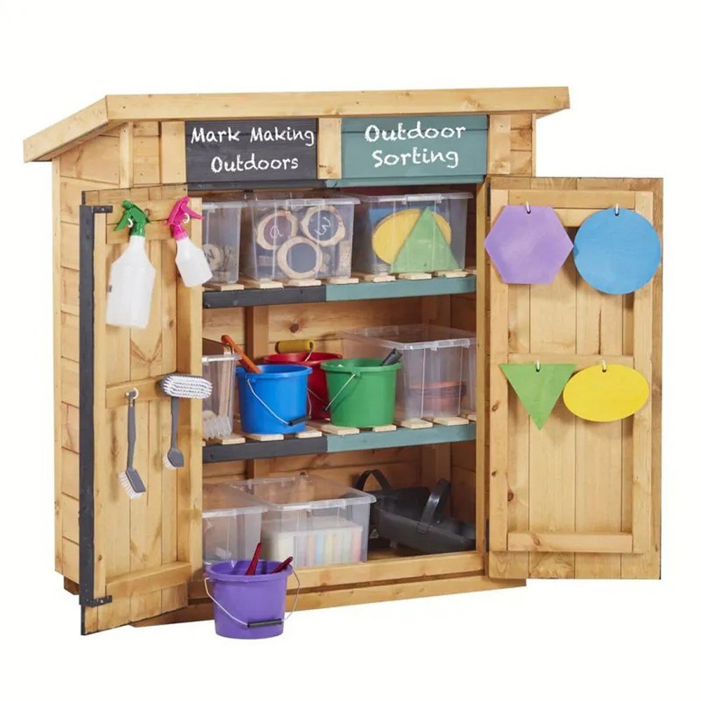 Cosy Curriculum Shed Compact Maths And Literacy Shed - ABC School Supplies