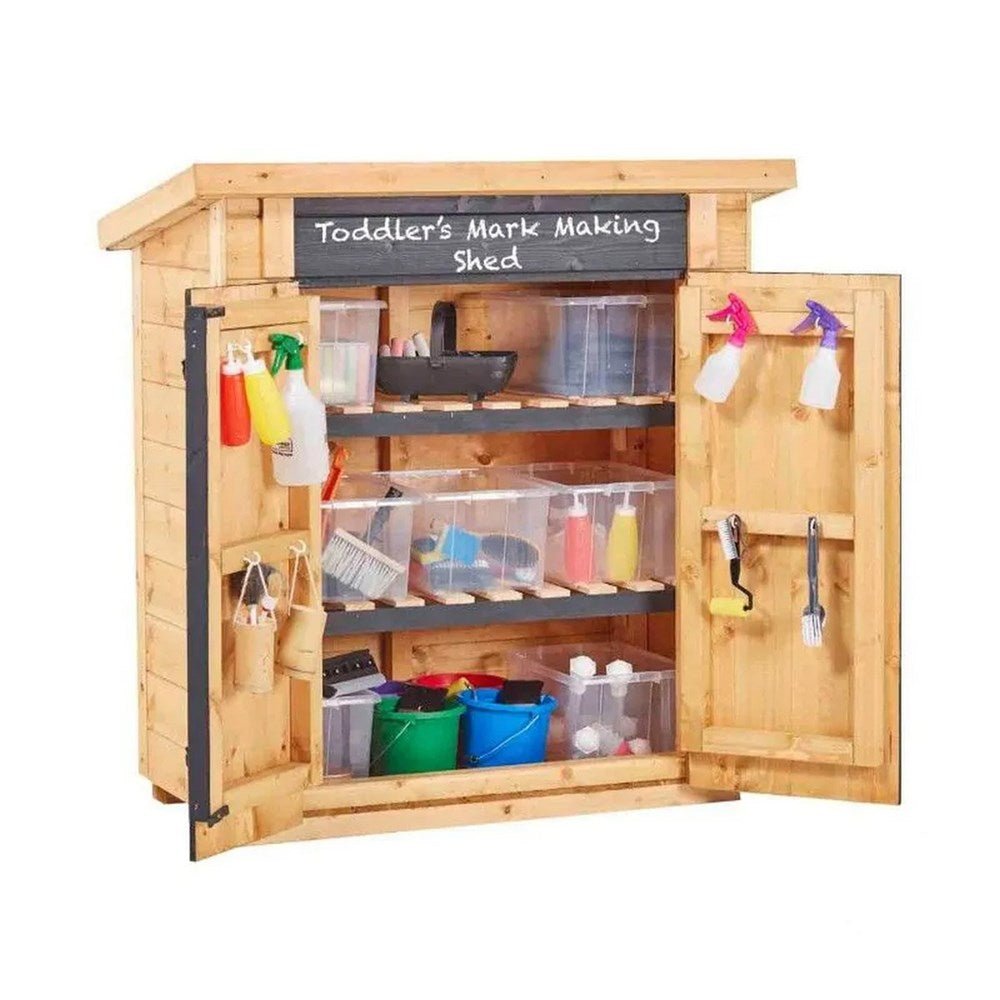 Cosy Toddler Writing Shed - ABC School Supplies